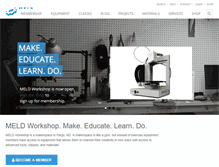 Tablet Screenshot of meldworkshop.com